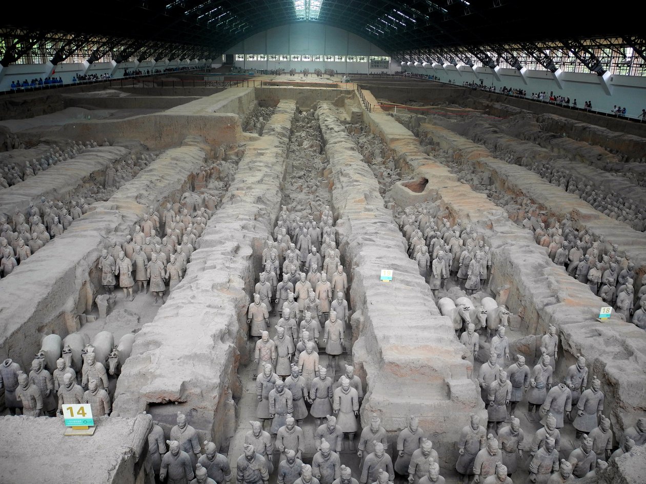 Q in shi Huang pişmiş toprak kol ee by Unbekannt