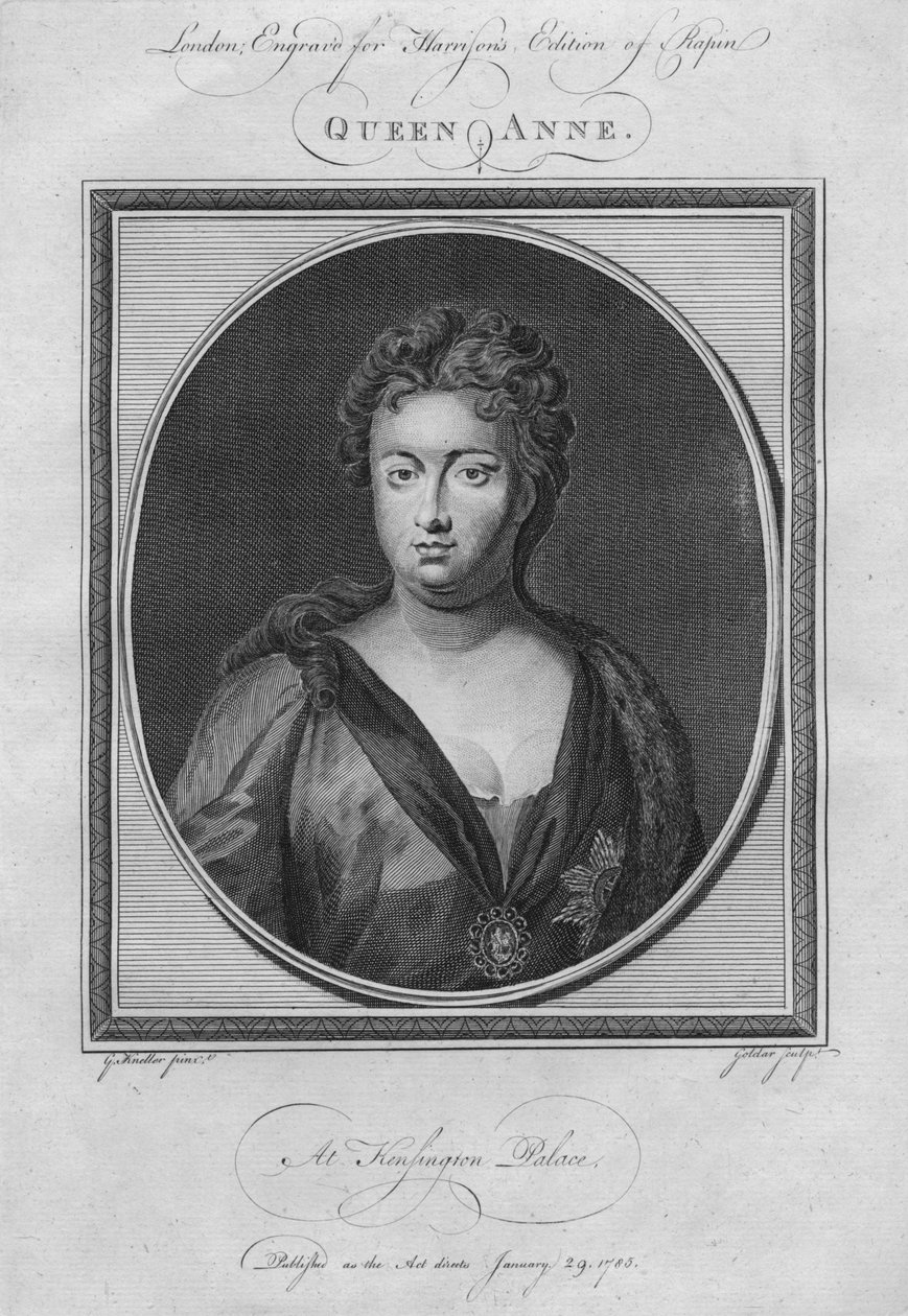 Kraliçe Anne, 1785 by Unbekannt
