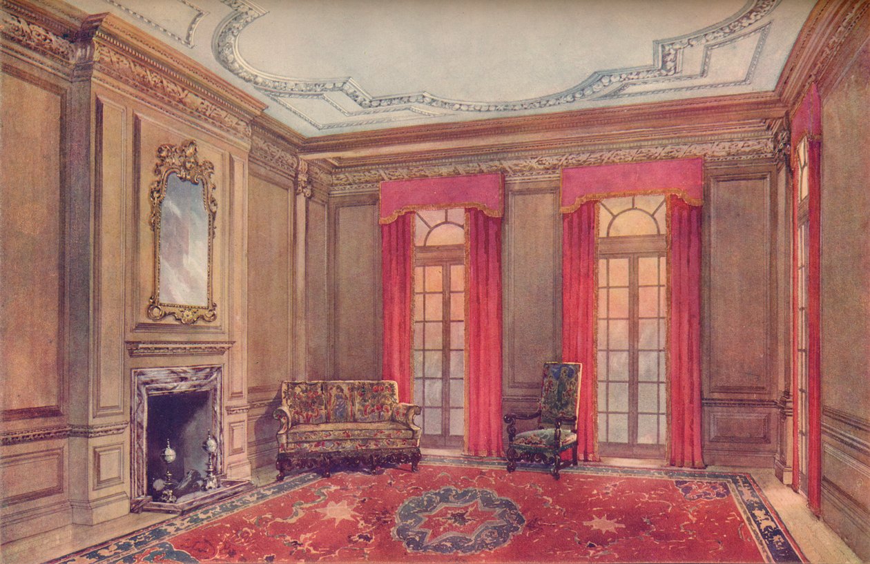 Kraliçe Anne İçişleri, Elizabethan Sandalyelerle, 18. yüzyıl, 1910 by Unbekannt