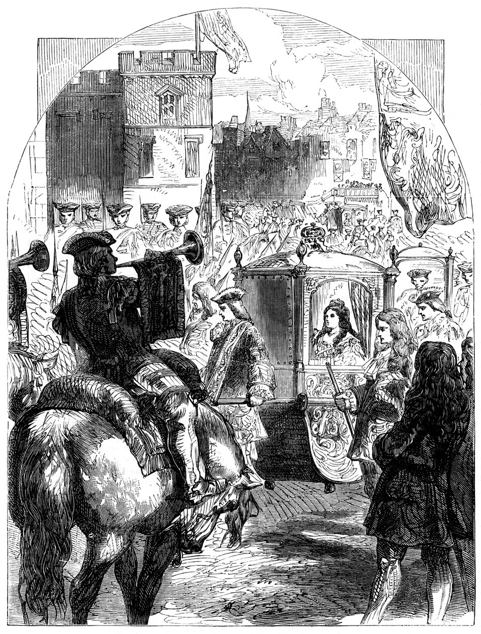 Kraliçe Anne 1665-1714 Parlamento Binası