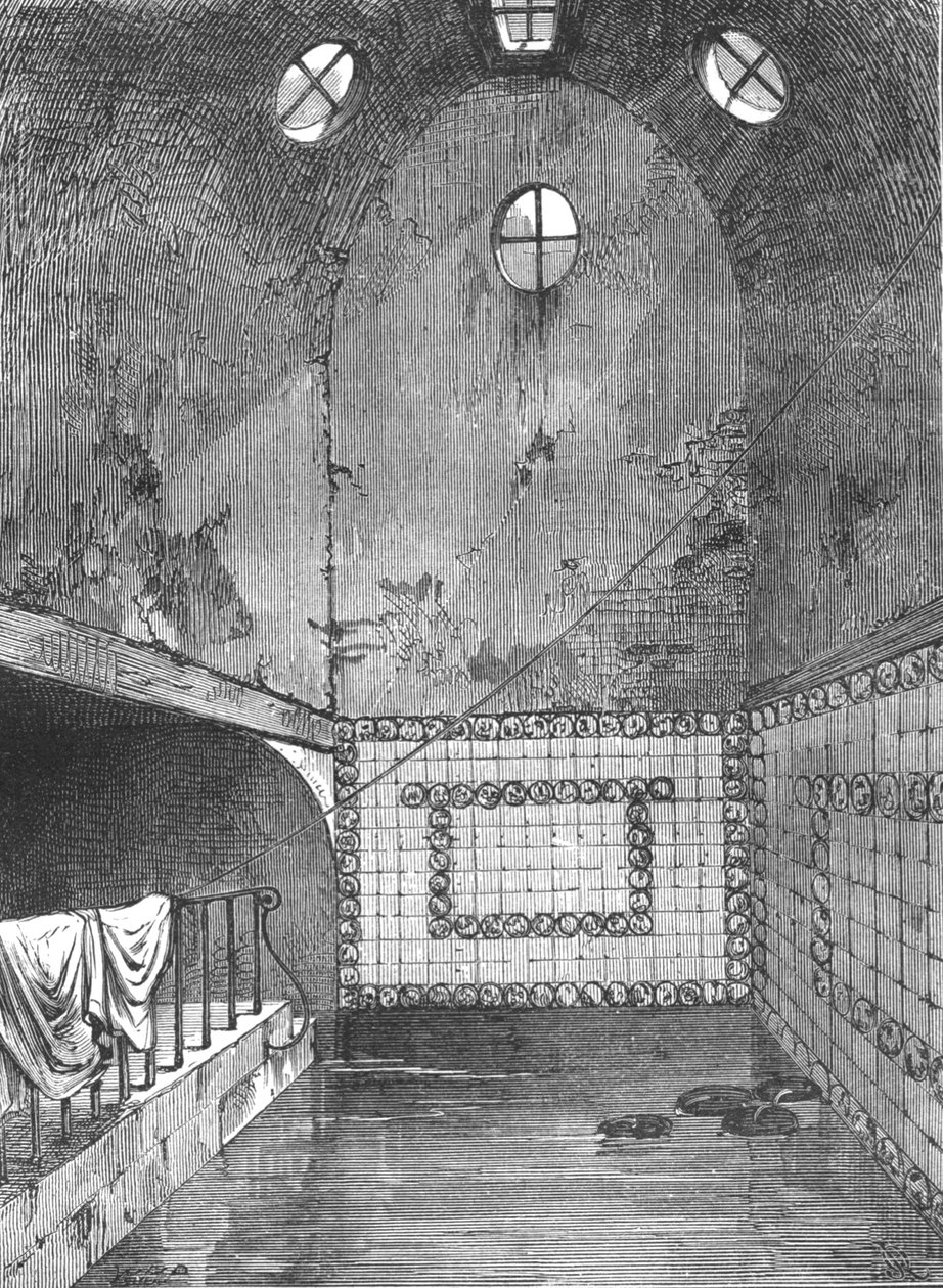1851, 1897 yılında çekilen bir görünümden Queen Annes Hamamı by Unbekannt