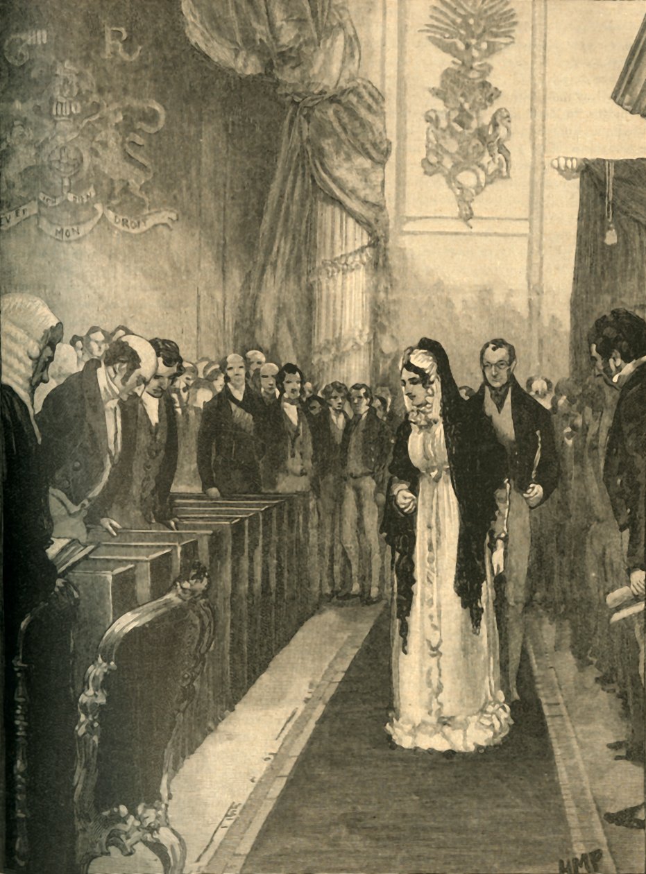 Kraliçe Caroline duruşması sırasında Lordlar Kamarası