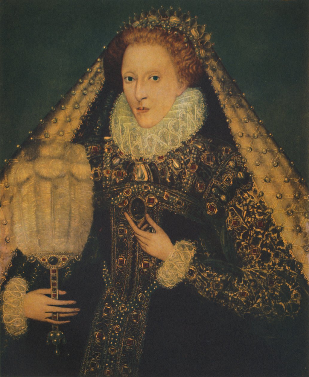 Kraliçe I. Elizabeth, c1580. 1941. by Unbekannt