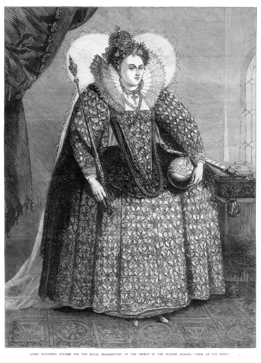 Kraliçe Elizabeth, İspanyol Armadası