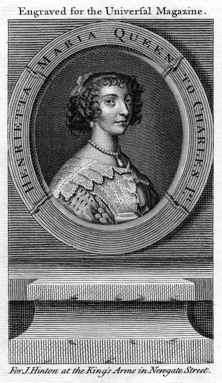 Kraliçe Henrietta Maria, I. Charles