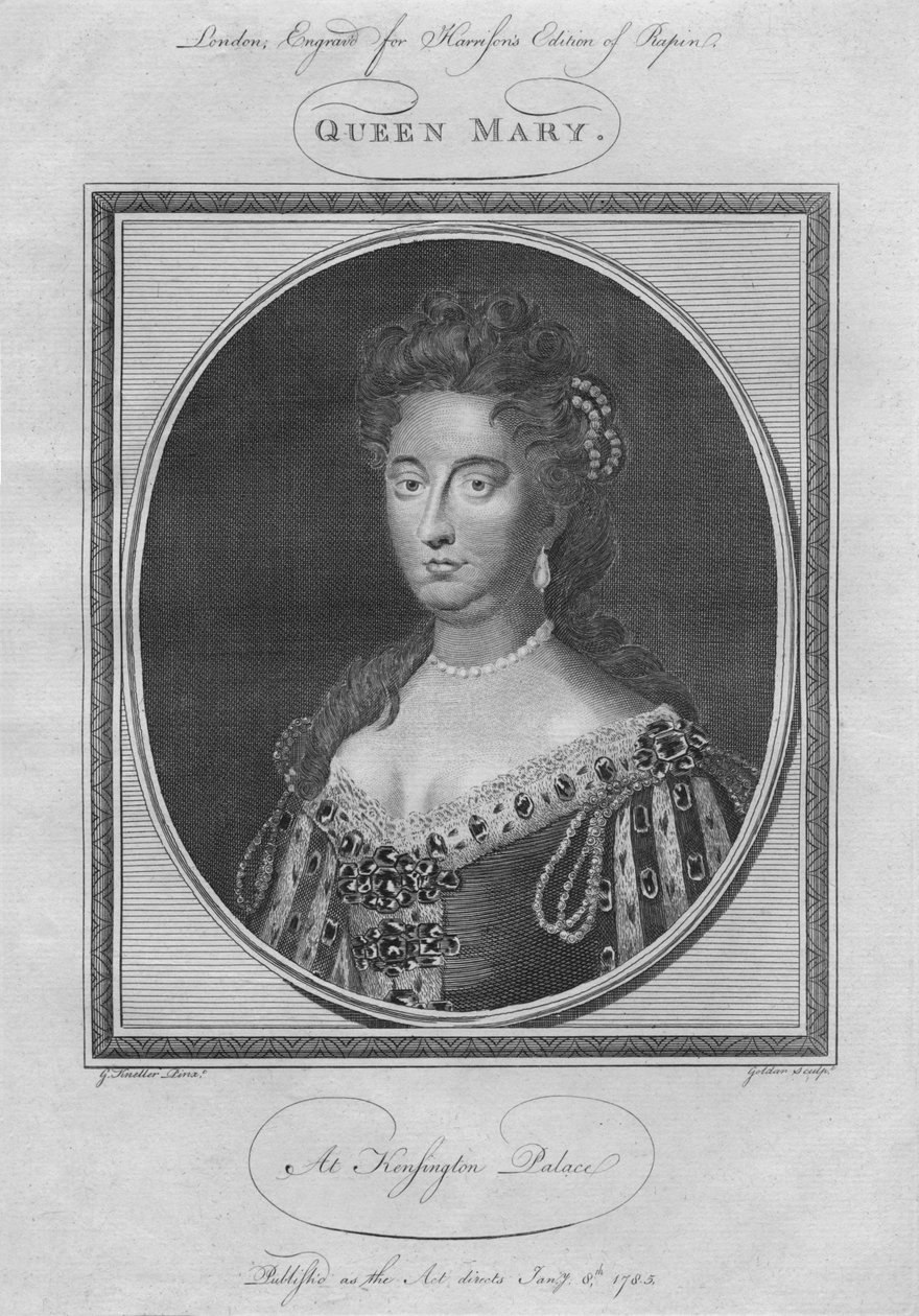 Kraliçe Mary, 1785 by Unbekannt