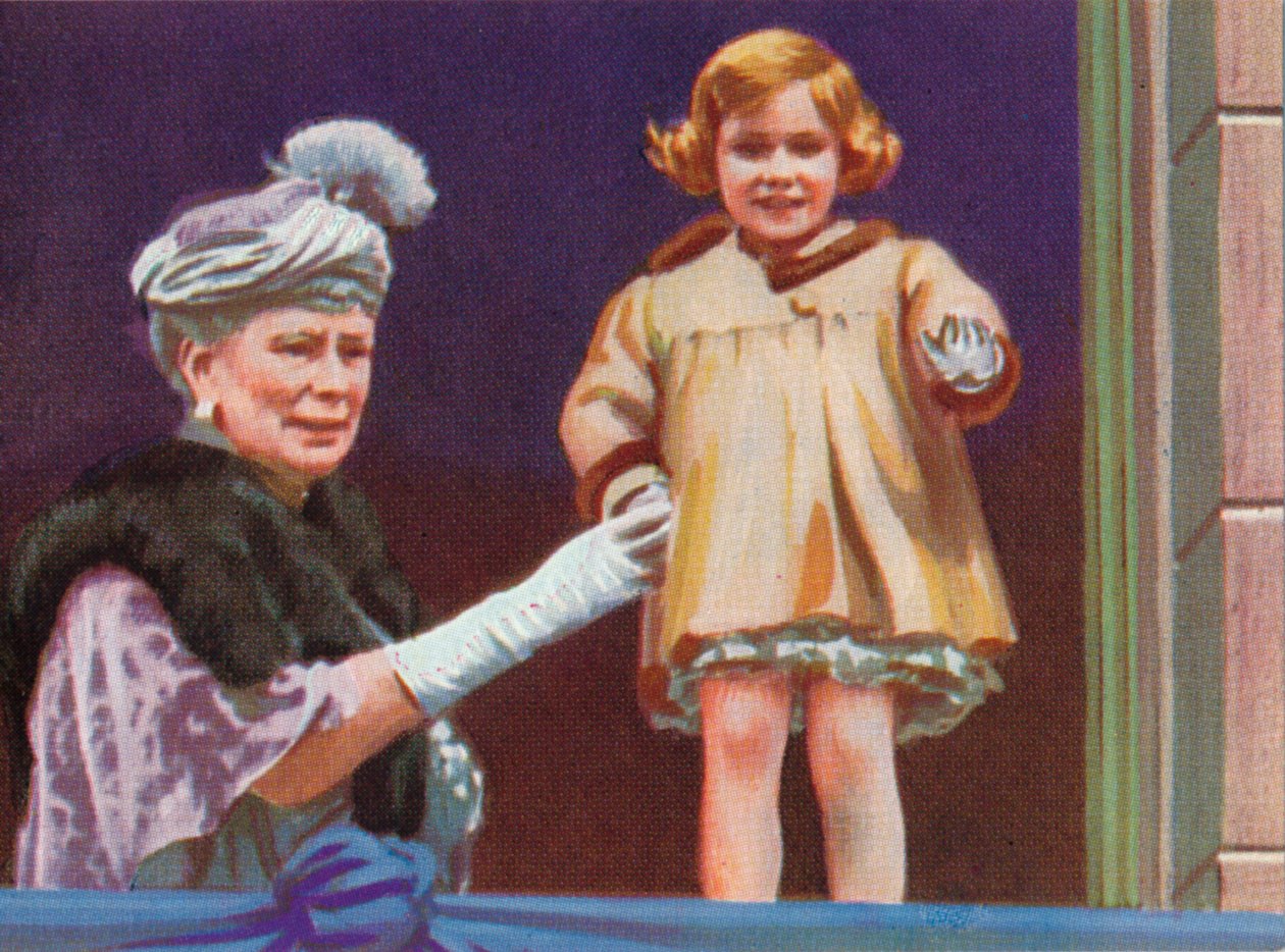 King George Vs Silver J vesilesiyle Queen Mary 1867-1953 ve Prenses Margaret 1930-2002 by Unbekannt