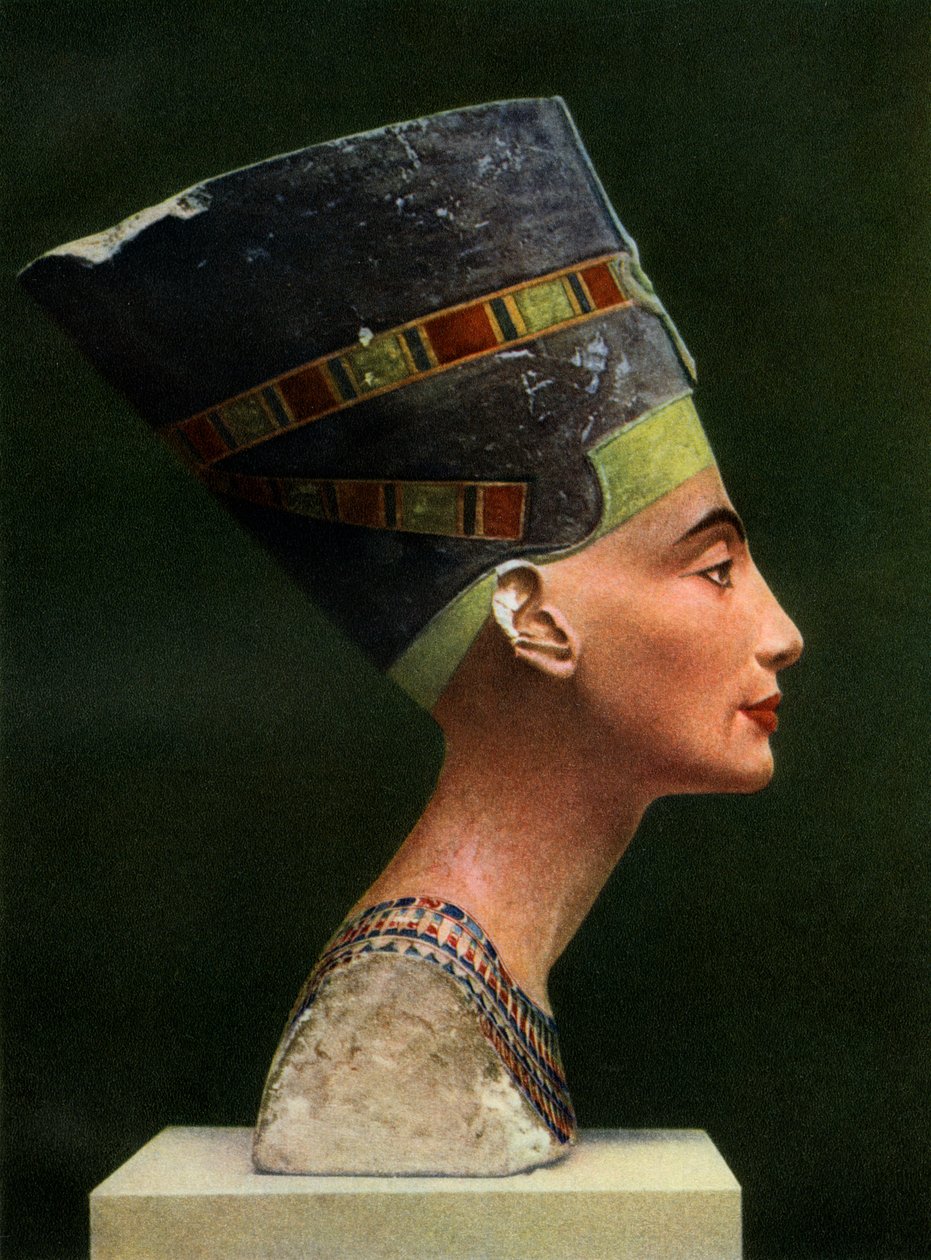 Kraliçe Nefertiti MÖ 1410 MÖ 1330 MÖ 1370 MÖ 1936 by Unbekannt