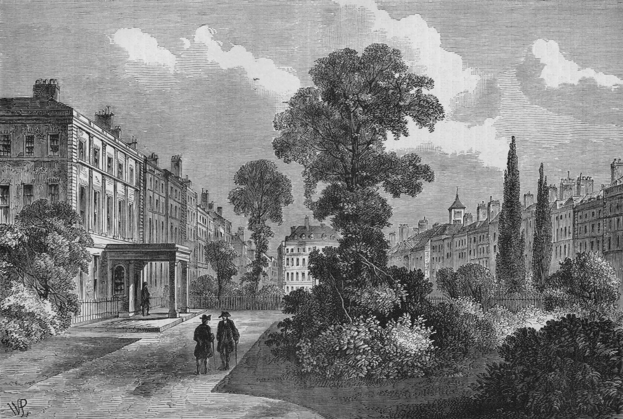 Kraliçe Meydanı, Bloomsbury, Londra, 1810 1878 by Unbekannt