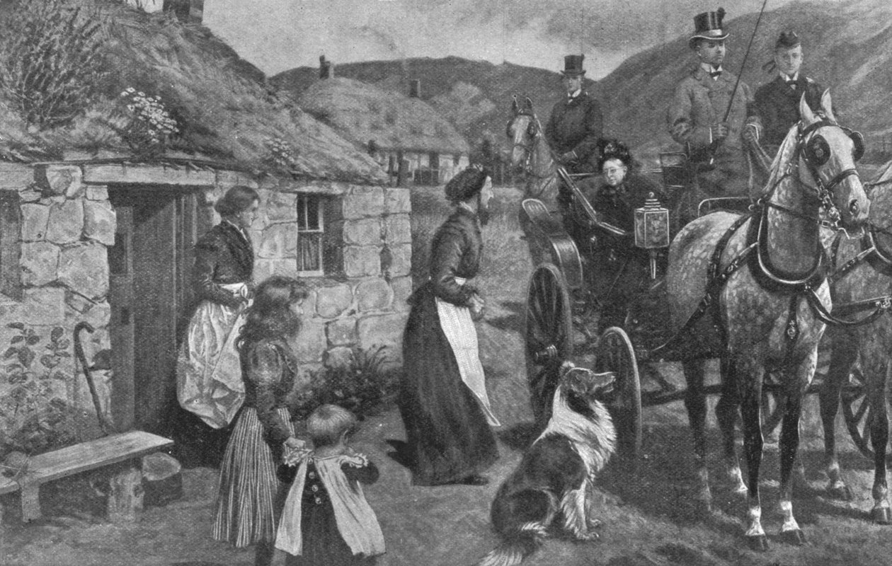 Kraliçe Victoria ve Yayla Kiracıları, c1870s, 1901. by Unbekannt