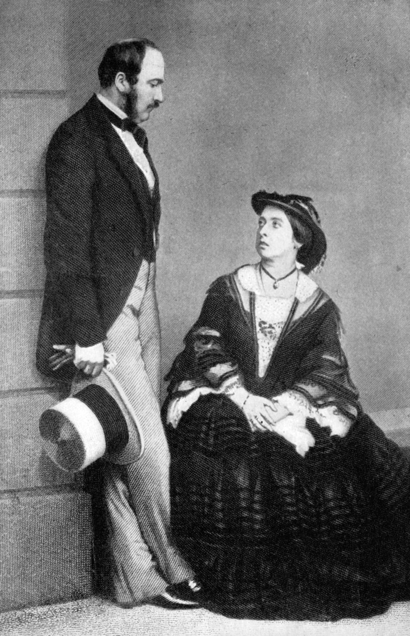 Kraliçe Victoria ve Prens Consort, 1860 by Unbekannt