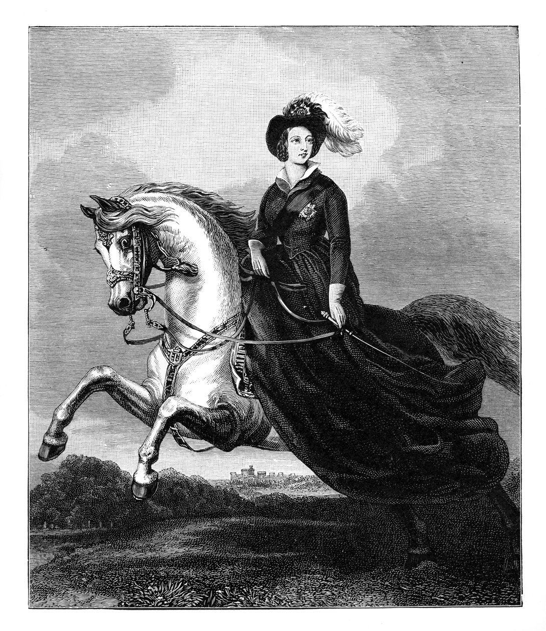 Kraliçe Victoria, c1840