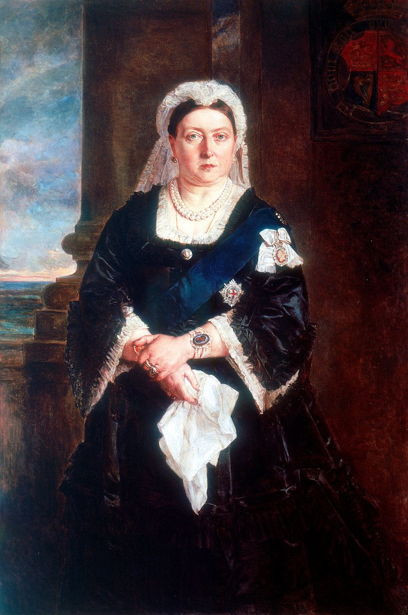 Kraliçe Victoria, c1880 by Unbekannt