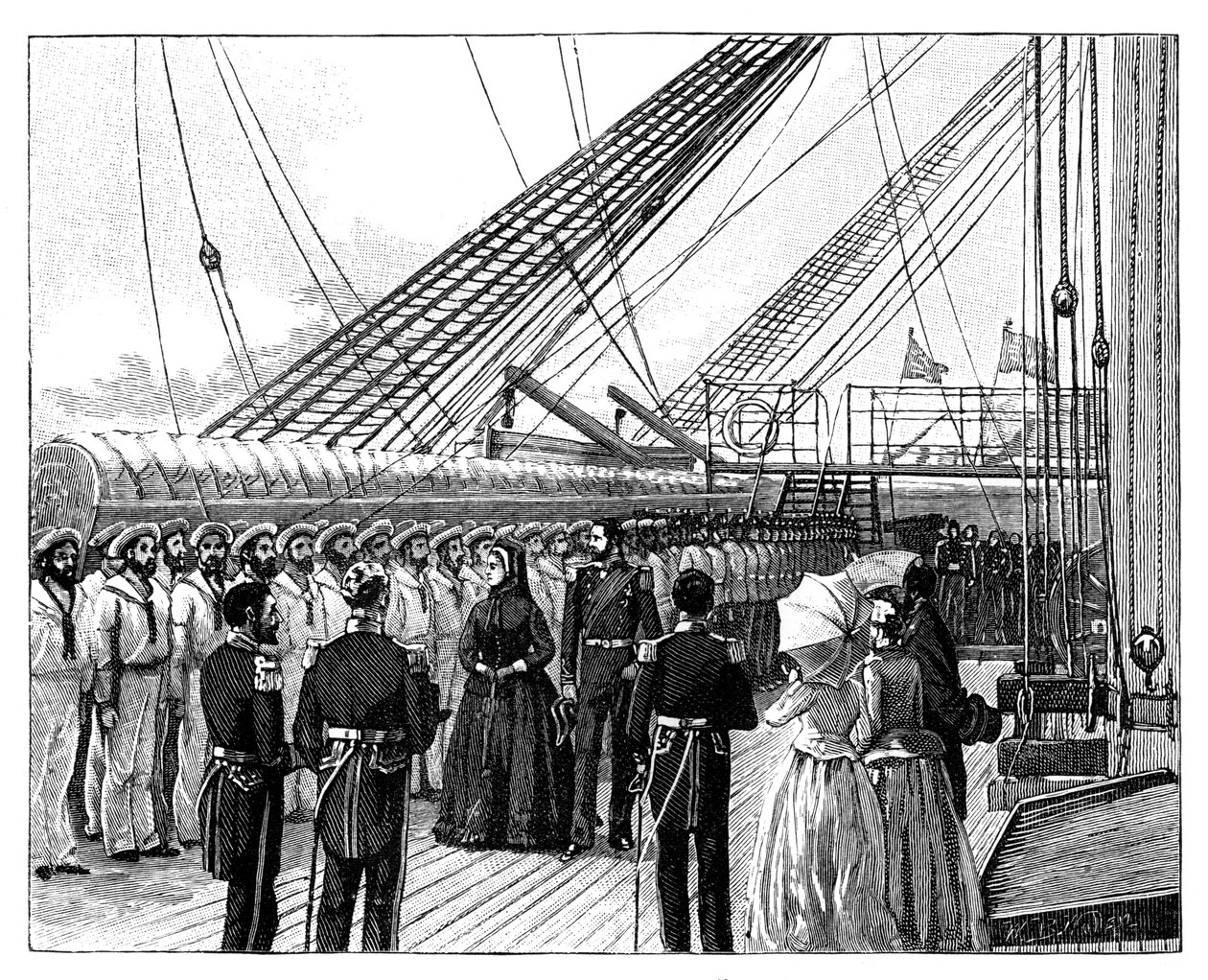 Kraliçe Victoria, HMS Galatea