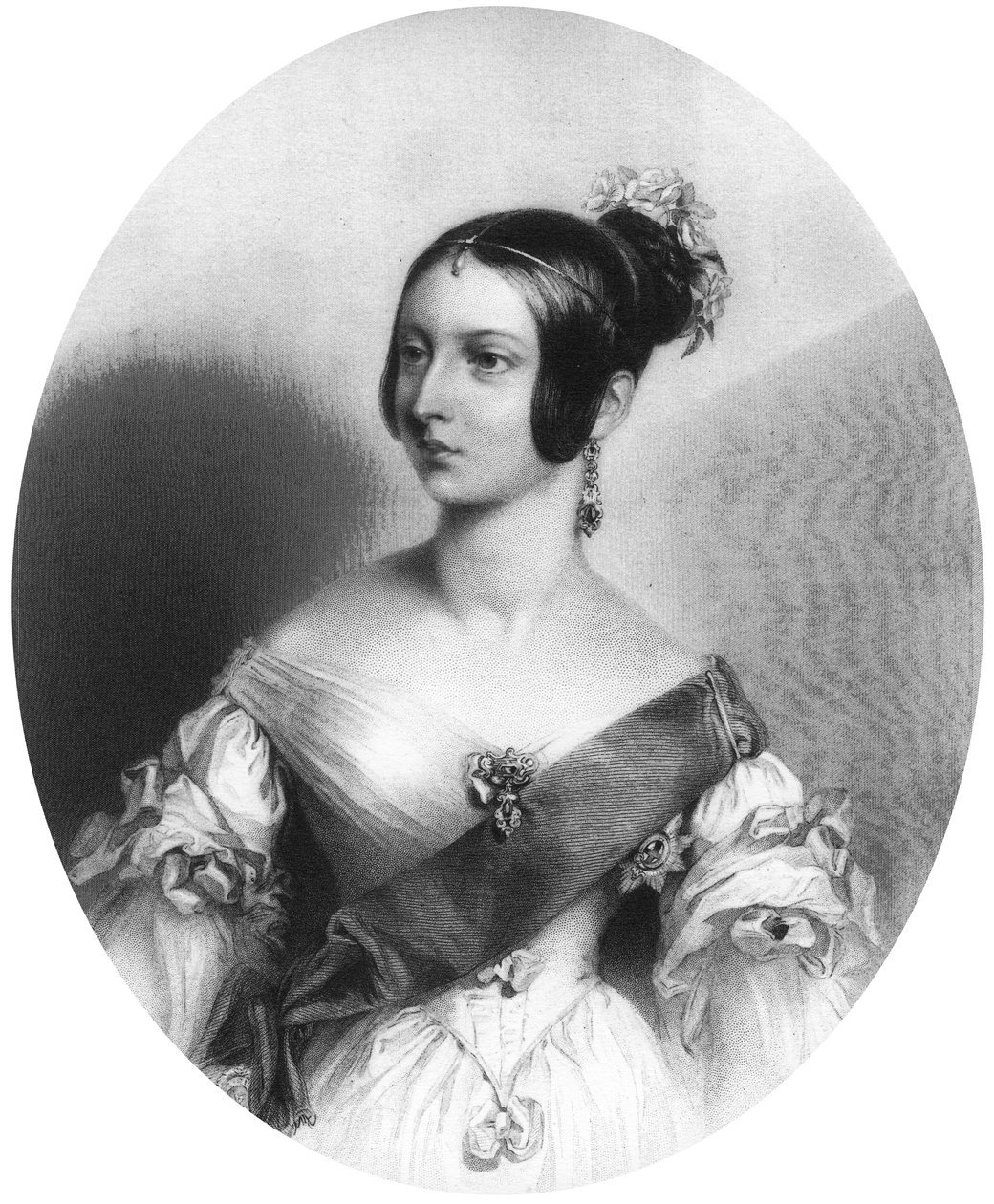 Kraliçe Victoria gençken, c1830