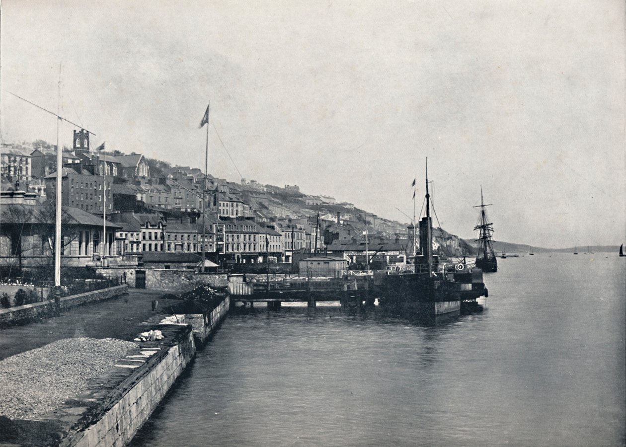 Queenstown - Kıyı Boyunca Bakmak, 1895 by Unbekannt