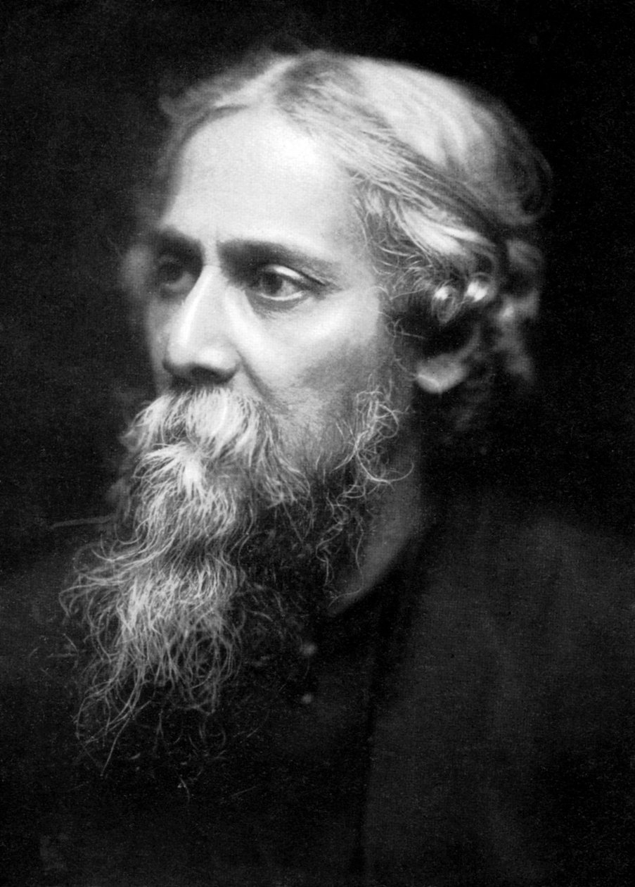 Rabindranath Tagore 1861-1941, Hintli filozof ve şair, c1930-1941 by Unbekannt