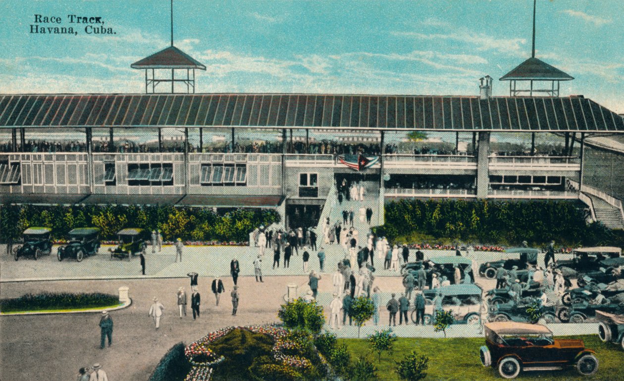 Yarış Pisti, Havana, Küba, c1950