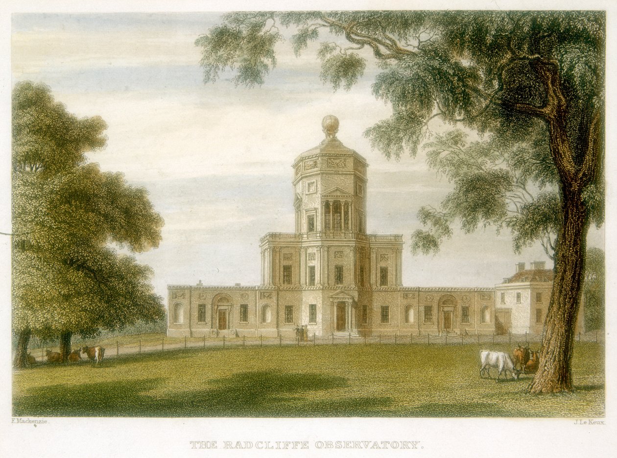 Radcliffe Gözlemevi, Oxford, İngiltere, 1834 by Unbekannt