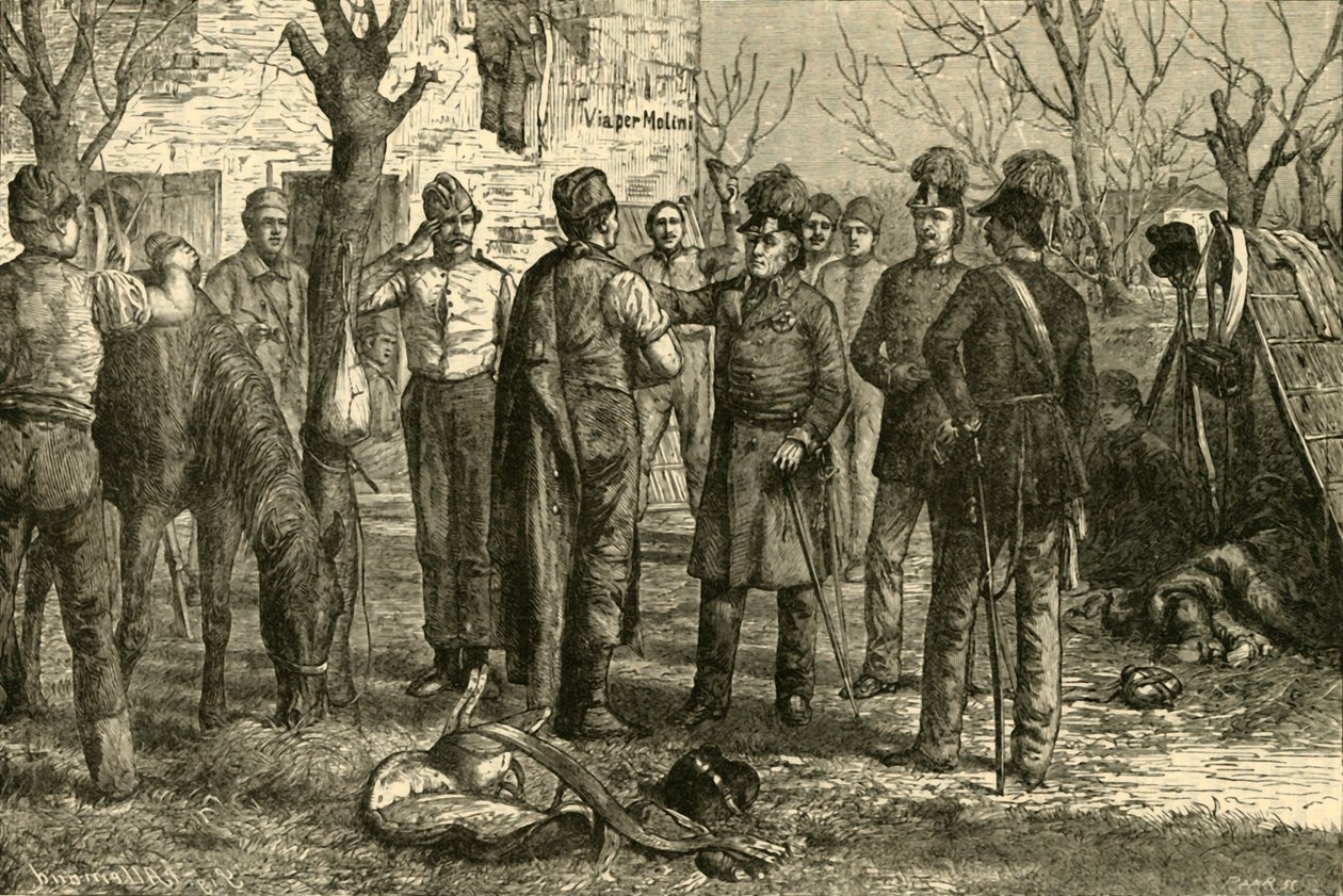Radetsky Novara 1849, 1890 Zaferinden Sonra. by Unbekannt