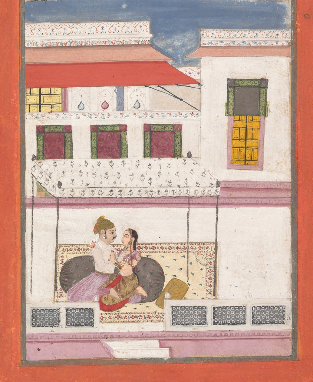 Raga Desakar, 18. yüzyılın başlarında. by Unbekannt