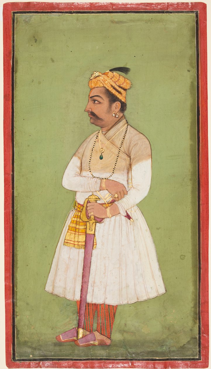 Mandi r Raja Hari Sen. 1604-1623-37, c. 1650. by Unbekannt