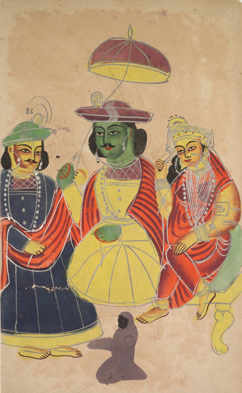 Rama ve Sita, Lakshmana ve Hanuman