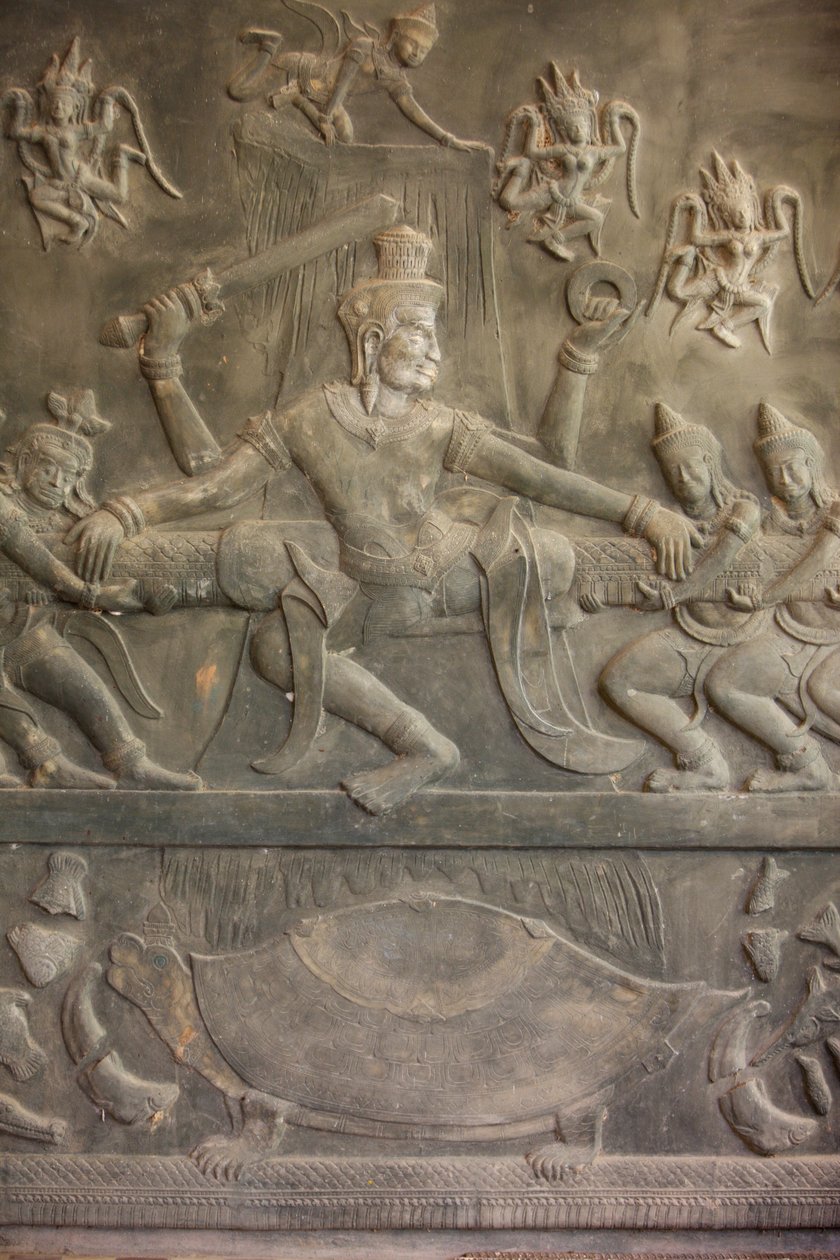 Ramayana heykeli, Siem Reap, Kamboçya by Unbekannt