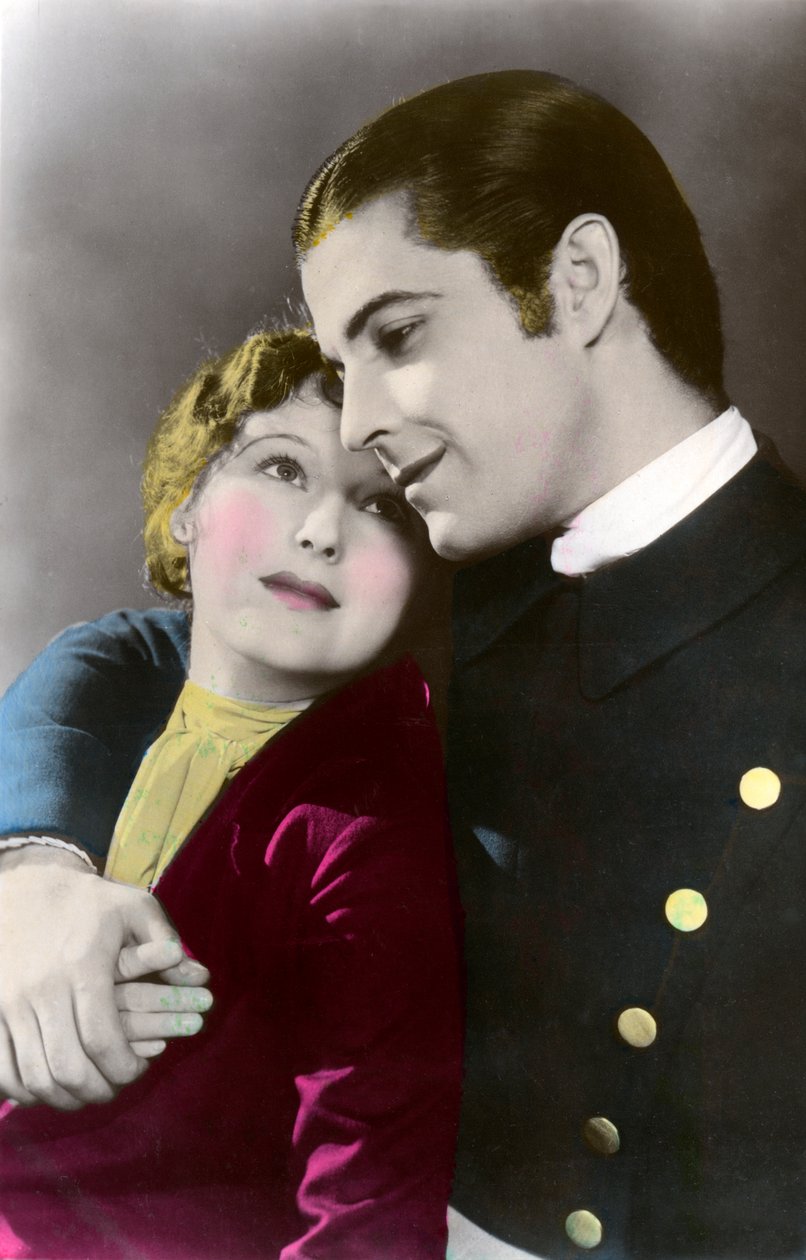 Ramon Novarro 1899-1968 ve Dorothy Jordan 1906-1988, 20. yüzyıl by Unbekannt