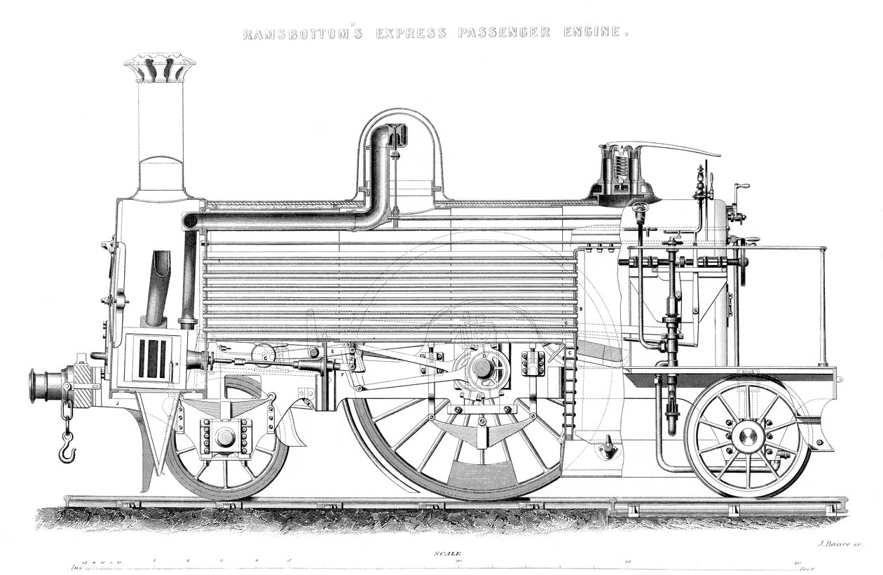 Ramsbottoms Ekspres Yolcu Motoru, 1866 by Unbekannt