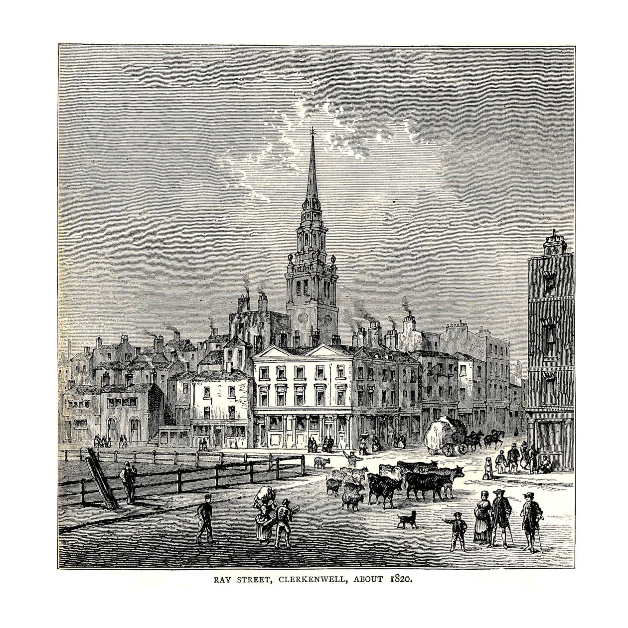 Ray Caddesi, 1820 by Unbekannt