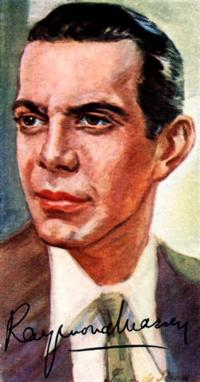 Raymond Hart Massey, 1896-1983, Kanadalı aktör, 20. yüzyıl by Unbekannt