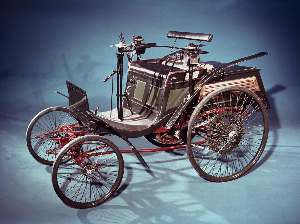 Arkadan motorlu Benz Velo arabası, Alman, 1894 by Unbekannt