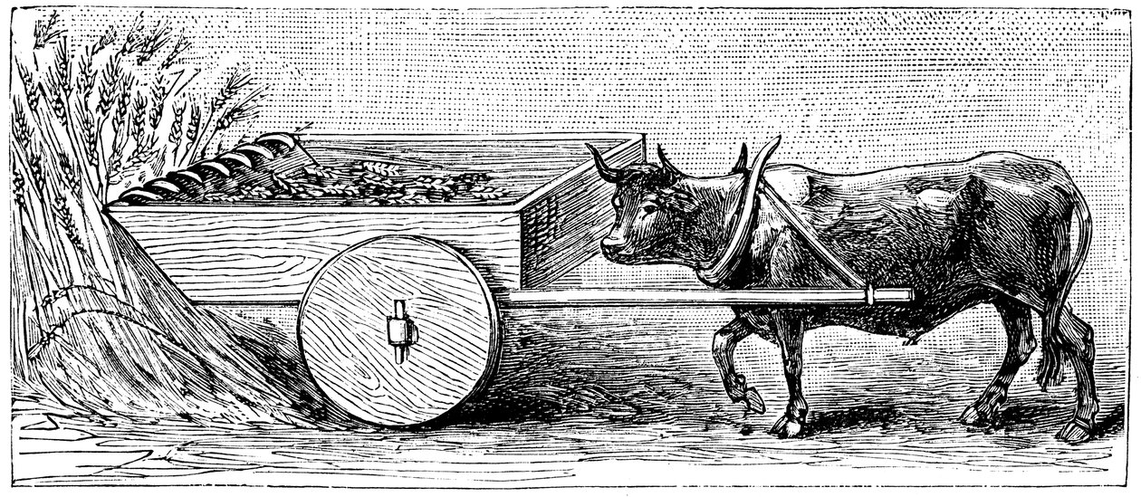 Pliny, c1890 tarafından tarif edildiği gibi, Antik Roma döneminde Galya