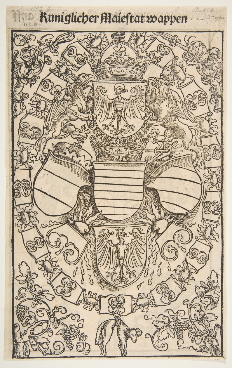 Recto: Romalıların Kralı I. Maximilian