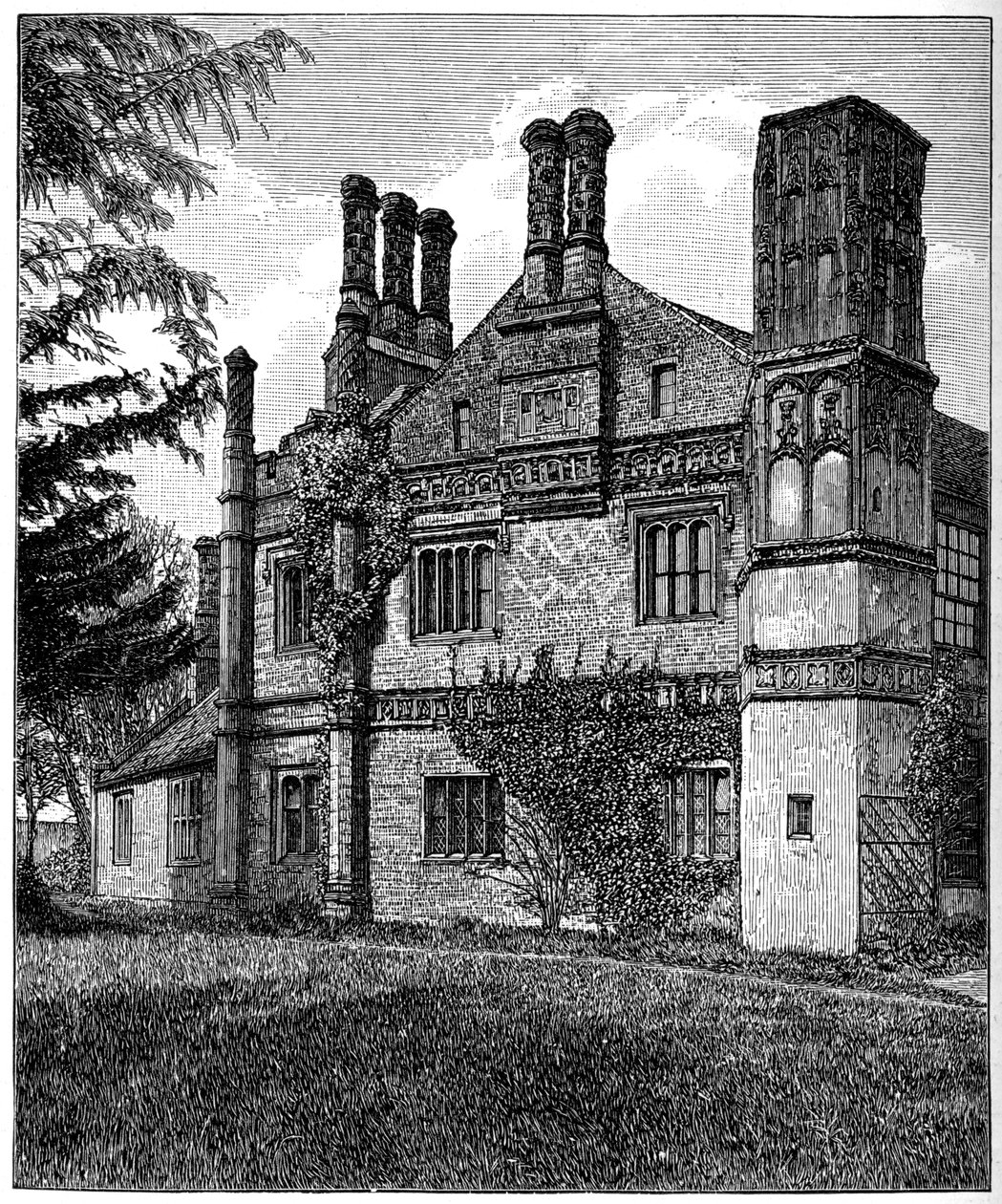 Rectory House, Büyük Horlama, Norfolk, 15. yüzyılın sonu, 1893 by Unbekannt