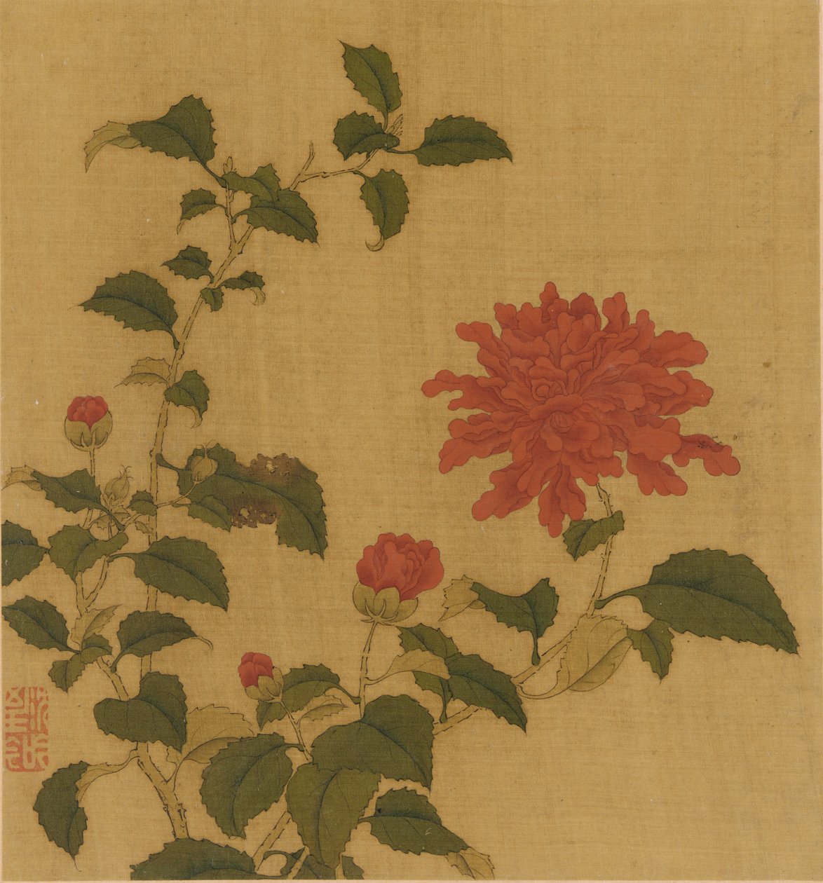 Kızıl Şakayık, Qing hanedanı, 18. yüzyıl. by Unbekannt
