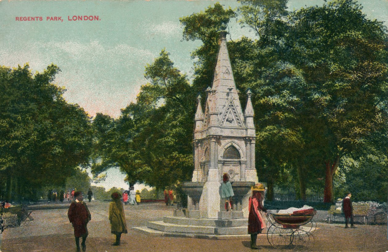 Regents Park, Londra, c1910. by Unbekannt