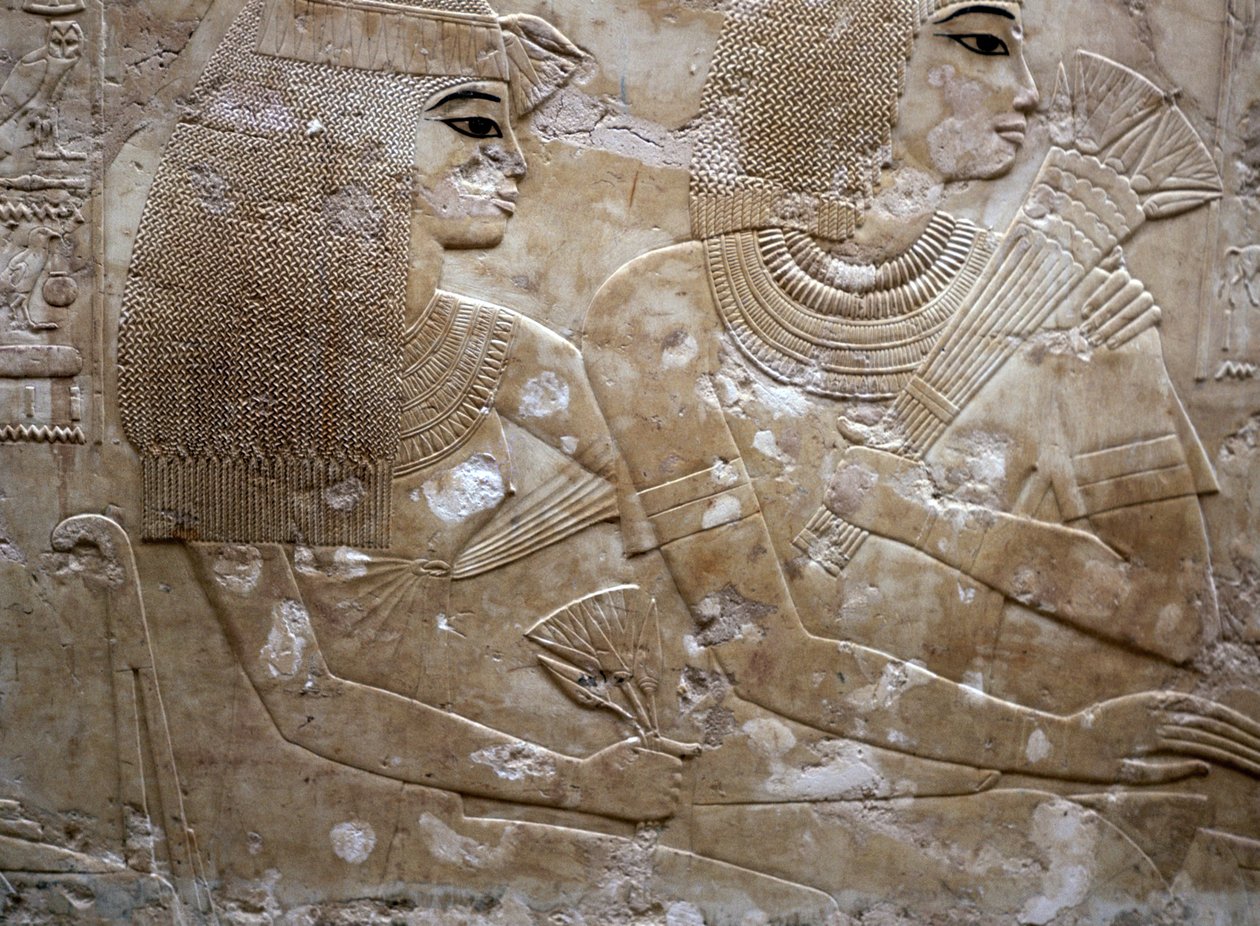Ramose, Luksor, Mısır, MÖ 14. yüzyıl mezarından kabartma by Unbekannt