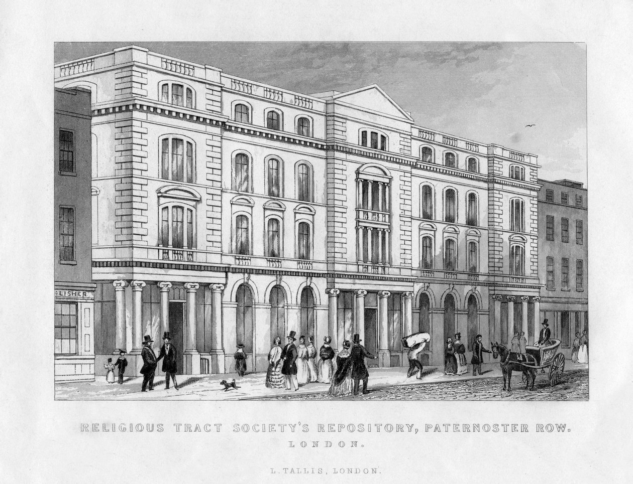 Dini Yol Derneği Deposu, Paternoster Row, Londra, 19. yüzyıl by Unbekannt