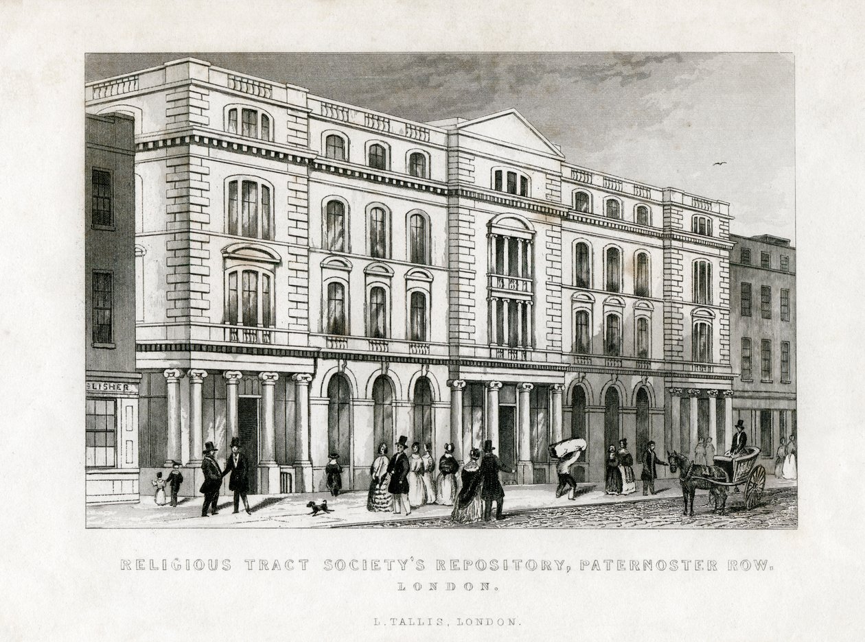 Dini Yol Derneği Deposu, Paternoster Row, Londra, 19. yüzyıl by Unbekannt