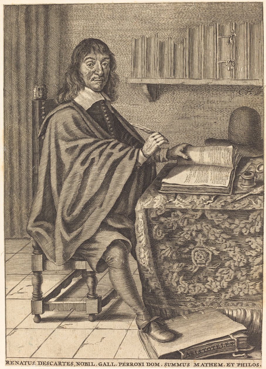 Rene Descartes. by Unbekannt