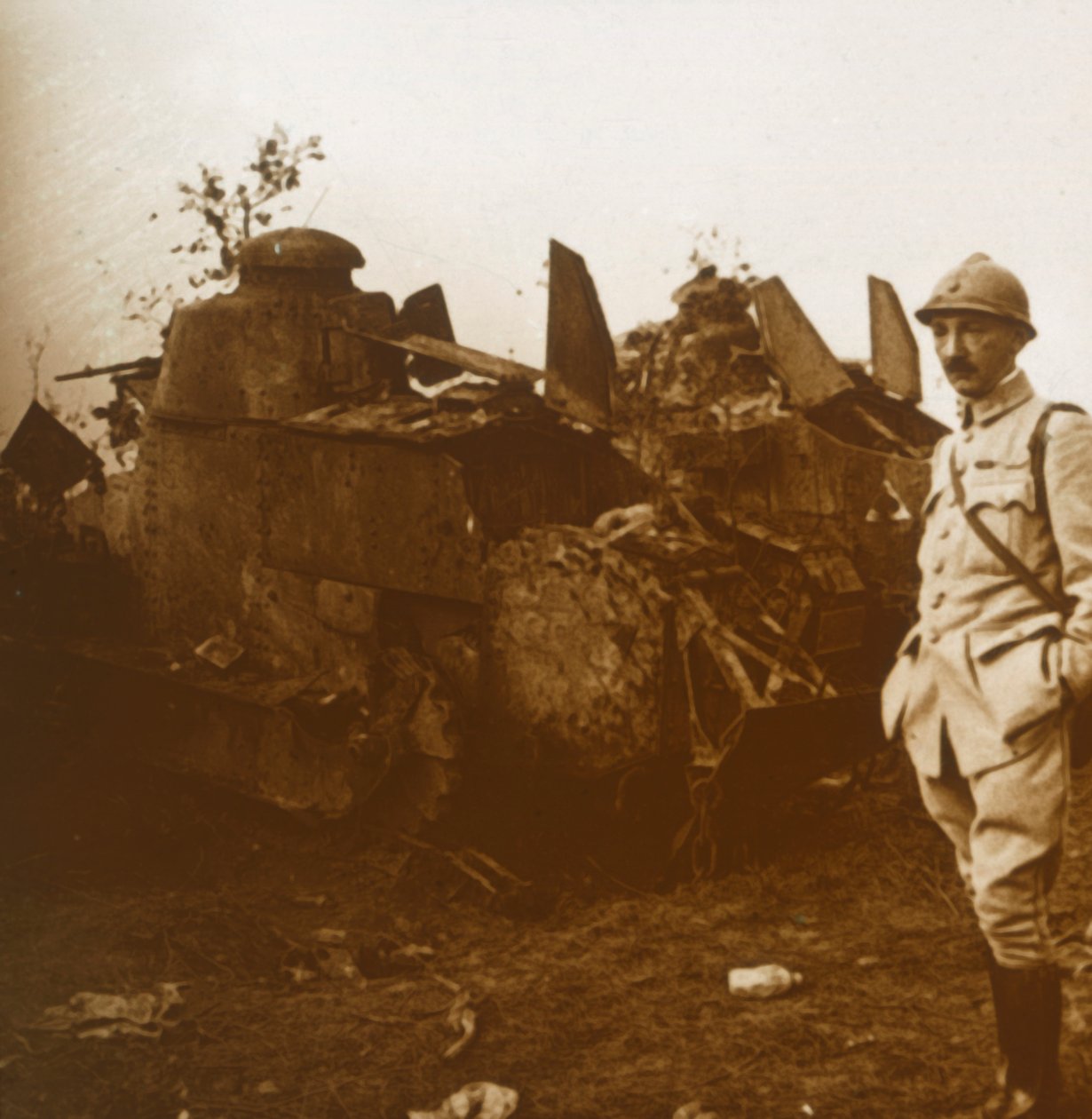 Renault tankı, c1914-c1918 by Unbekannt