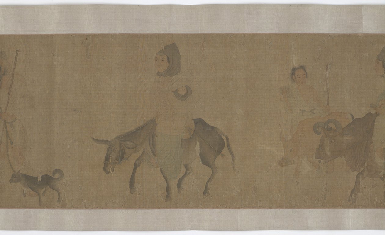 Hasattan Sonra Eve Dönüş, Yuan veya Ming hanedanı, 14-15. yüzyıl. by Unbekannt