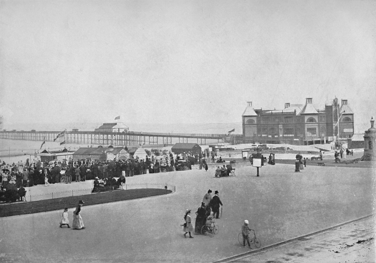 Rhyl - Esplanade, 1895 by Unbekannt