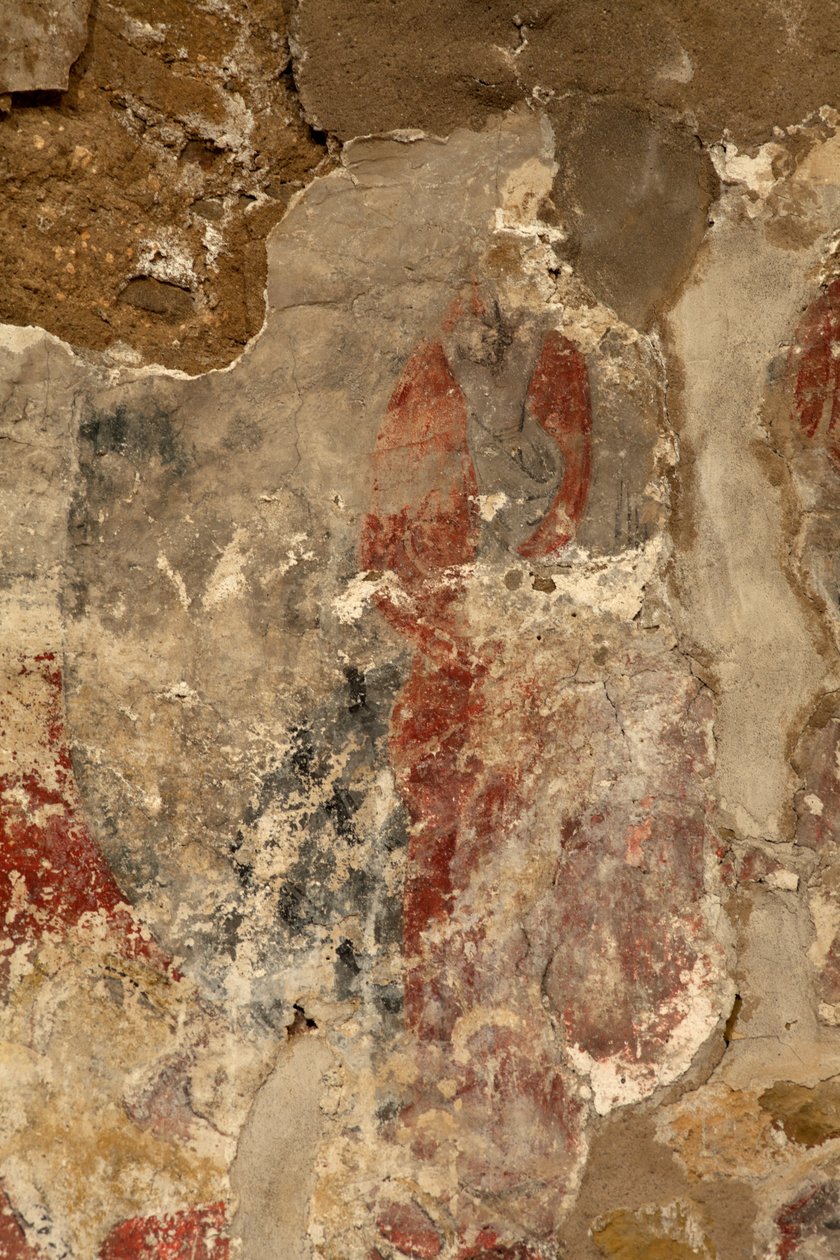 Ribelles. Kilise. İç mekan. Apsis. Duvar resimleri. Detay. Romanesk. by Unbekannt