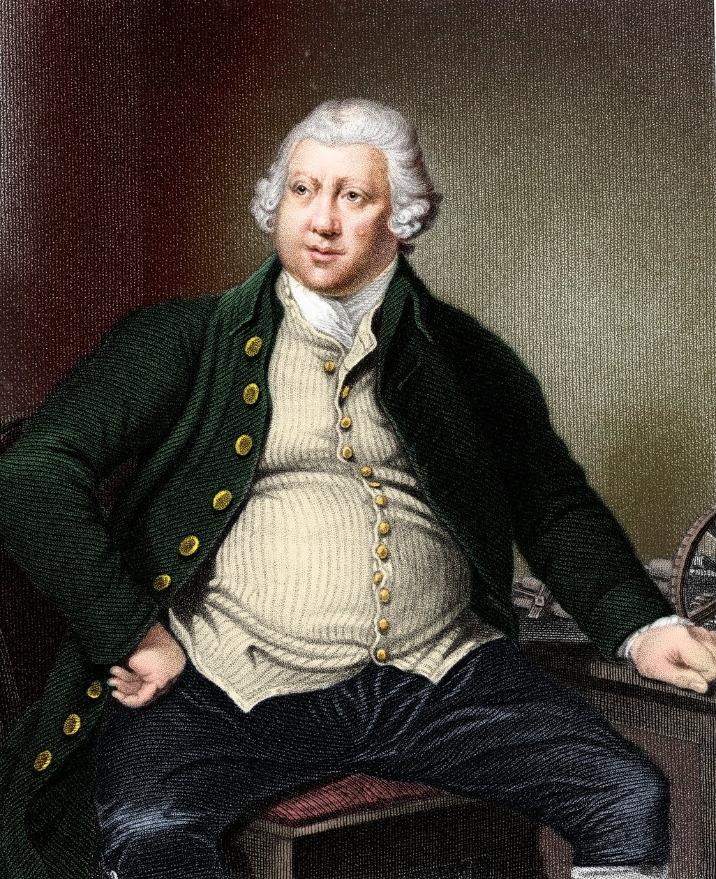 Richard Arkwright 1732-1792, İngiliz sanayici ve mucit by Unbekannt