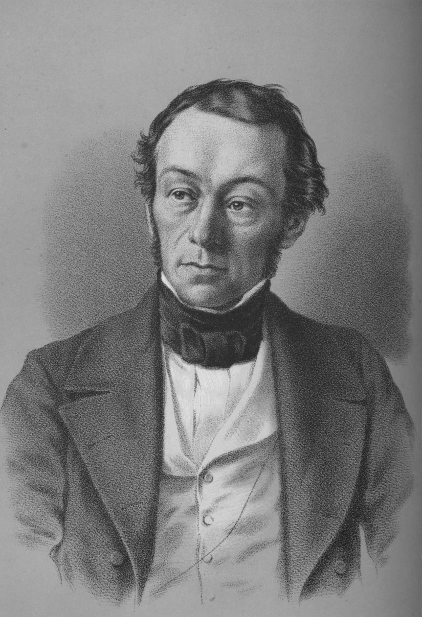 Richard Cobden, İngiliz üretici, politikacı ve serbest ticaret kampanyacısı, c1850 1936 by Unbekannt