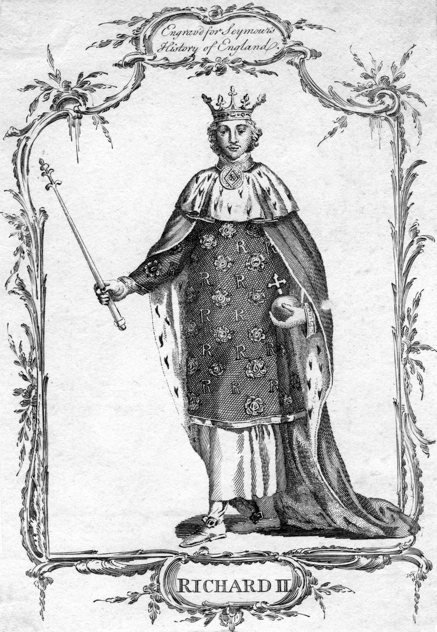 Richard II, İngiltere Kralı, 19. yüzyıl by Unbekannt