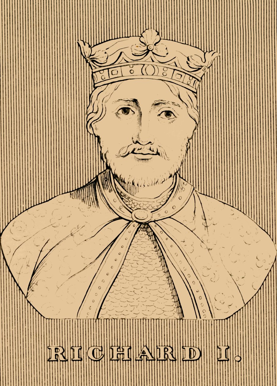 Richard I, 1157-1199, 1830. by Unbekannt